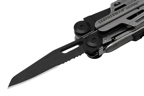 Leatherman Signal Black Silver Survival Multi Tool Nylon Sheath