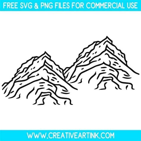 Mountain Svg Free Svg Creativeartink