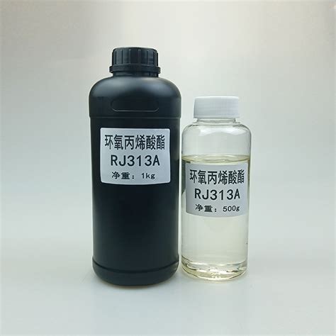 1kg供应光固化UV树脂低聚物标准双酚A环氧丙烯酸酯RJ313A 阿里巴巴