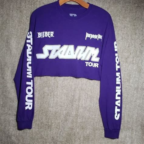 Tops Justin Bieber Crop Top Poshmark