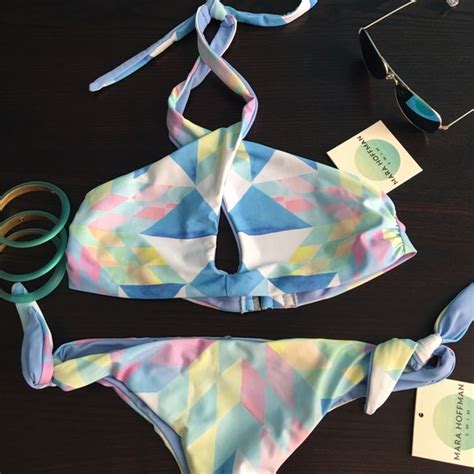 Mara Hoffman Swim New Mara Hoffman Pastel Bikini Set Poshmark