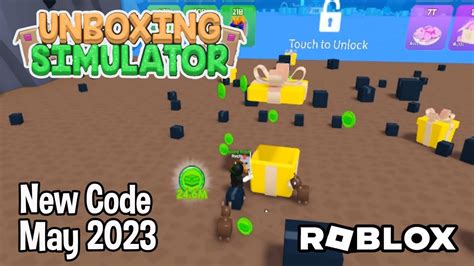 Roblox Unboxing Simulator New Code May 2023 Youtube