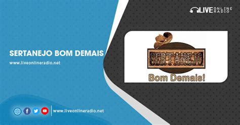 Sertanejo Bom Demais Live Online Radio