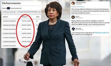 Maxine Waters Has Paid Her Own Daughter 74000 In Campaign Cash