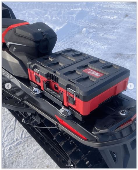 Ski Doo Rev Gen 345 And Xm 600r 800r 850 E Tec Linq Milwaukee Packout Tunnel Mount Kit 137 And