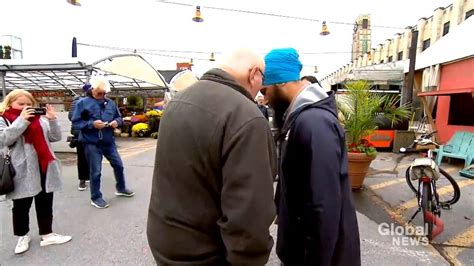 Jagmeet Singh confronted by man who tells him: ‘Cut your turban off ...