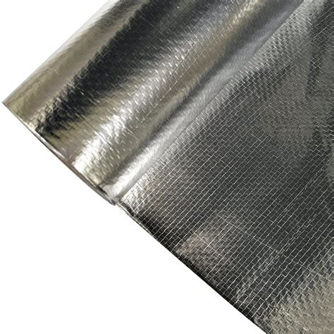 High Quality Pe Woven Fabric Laminated Aluminum Foil For Roof Radiant