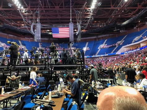 Exclusive Photos Trump Rally Attendance Falters Empty Seats Available