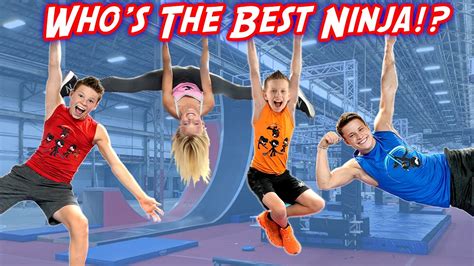 Ninja Warrior Race Who Is The Best Ninja Youtube