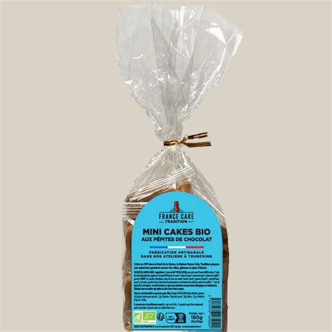 Sachet De 6 Mini Cakes Aux Pépites De Chocolat France Cake Tradition