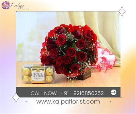 Heartfelt Wishes Flower And Chocolate Delivery Near Me Kalpa Florist