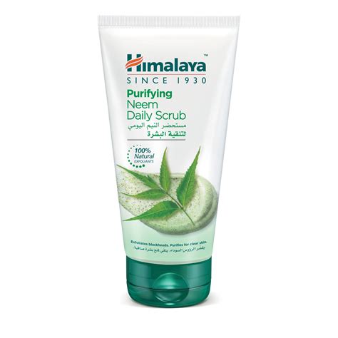 Himalaya Purifying Neem Scrub 150ml Exfoliates And Purifies Skin Himalaya Wellness Me