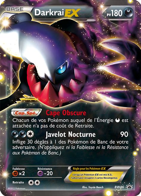 Darkrai Ex Promo Bw Pok P Dia