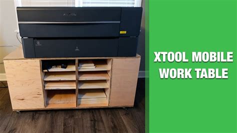 XTOOL MOBILE WORK TABLE YouTube