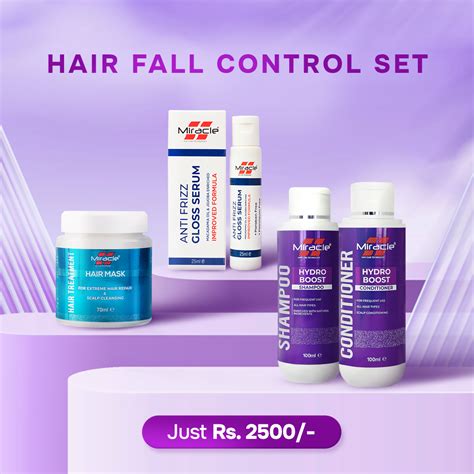 Hair Fall Control Set Strengthen And Nourish Your Hair British Cosmetics