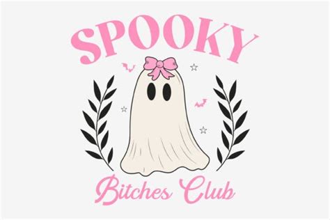 Halloween Vintage Spooky Babes Svg Png Graphic By Svg Box Creative