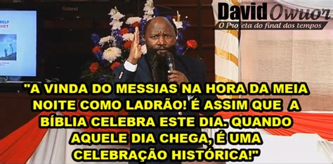 Apocalipse E O Arrebatamento E David Owuor