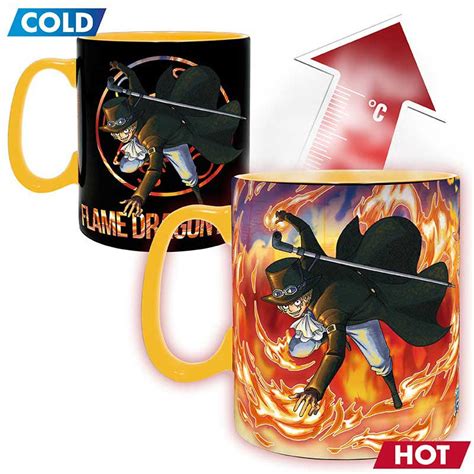 Taza T Rmica Grande One Piece Luffy Sabo Secci N Friky Tengo Para