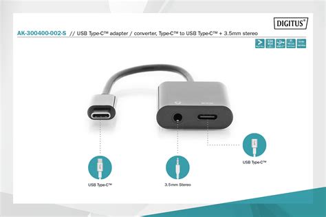 Digitus By Assmann Shop Usb Type C Adapter Converter Type C™ To