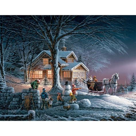 Christmas Card Scenery