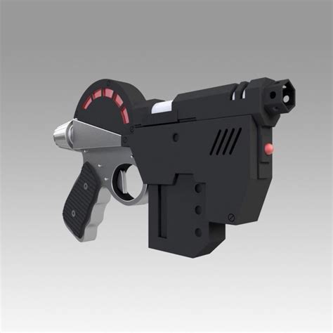 Lawgiver Judge Dredd Pistol 3d Model Cgtrader