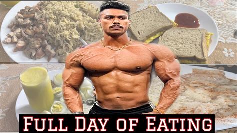 Full Day Of Eating My Muscle Building Diet Back Workout Youtube