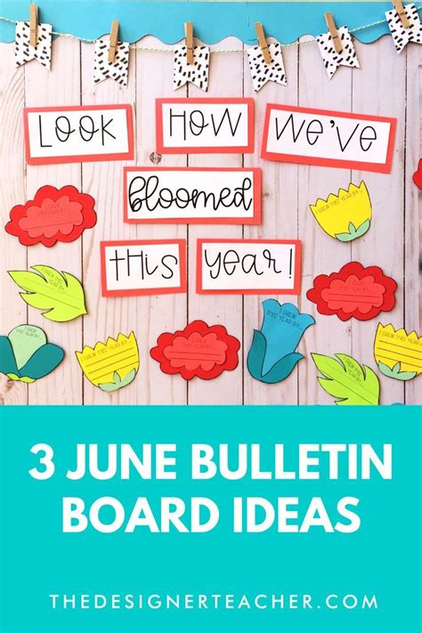 Get Your Bulletin Board Or Door Display Ready For June With These