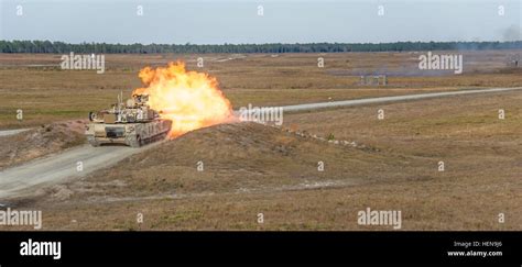 Fort Stewart Ga An M1a2sep Abrams Tank From Company C 1st