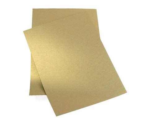 A4 Antique Gold Pearl Shimmer Paper 125gsm Double Sided Etsy