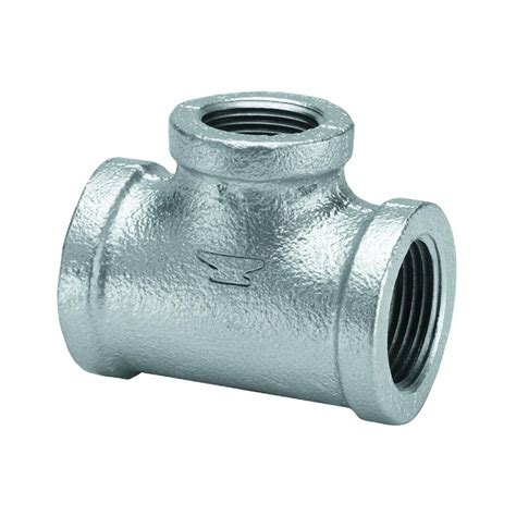 Anvil 8700120804 Malleable Iron Pipe Fitting Tee 1 4 NPT Female