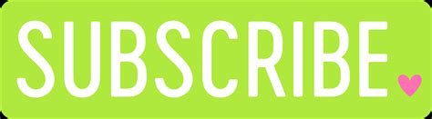 Download Green Subscribe Buttonwith Heart