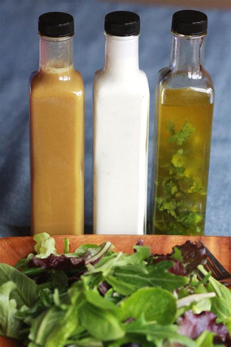 Homemade Salad Dressing Sauces Dressings Marinades N Syrups