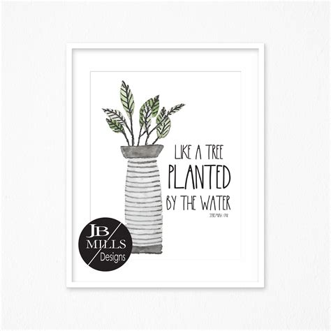 Bible Verse Wall Art Scripture Wall Art Printable Modern - Etsy