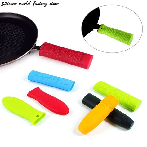 Silicone World Silicone Pot Handle Cover Saucepan Holder Sleeve Slip