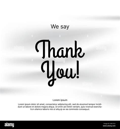 Thank You Lettering Typography Vector Design For Greeting Card On