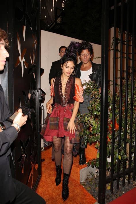 Camila Mendes Leaves A Halloween Party In Los Angeles 10292022