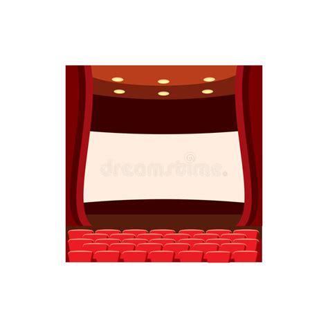 Scene Cinema The End Background Movie Ending Screen Backgroundvector