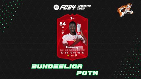 EA FC 24 SBC Serhou Guirassy POTM Bundesliga September Cheapest