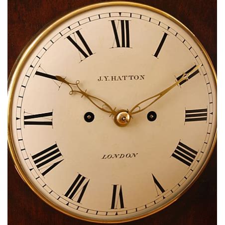 Joseph Yorke Hatton Of London Antique Bracket Table Clock