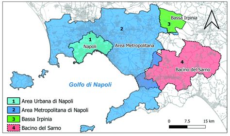 2 Area Urbana E Metropolitana Di Napoli Bassa Irpinia E Bacino Del