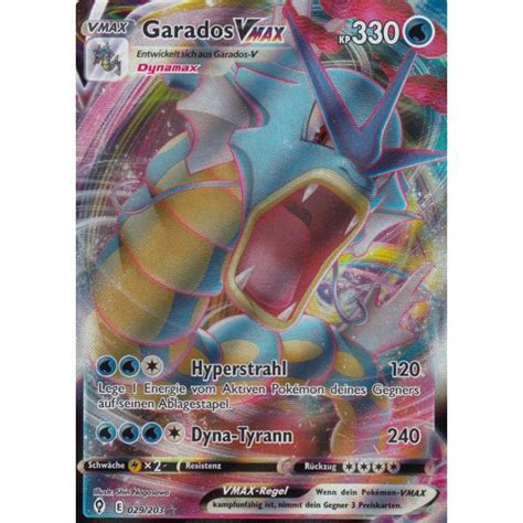 Garados Vmax Holo Drachenwandel Pokemon Karte Kaufen