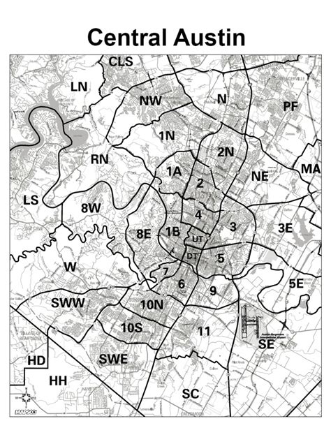 Austin MLS Areas Map | Use With Our Property Search Tool | We Love Austin