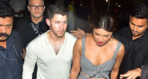 Nick Jonas And Priyanka Chopra Enjoy Date Night In Mumbai Nick Jonas