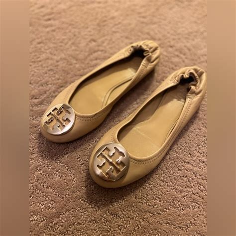 Tory Burch Shoes Tory Burch Reva Ballet Flats In Nude Sold Out Color Poshmark