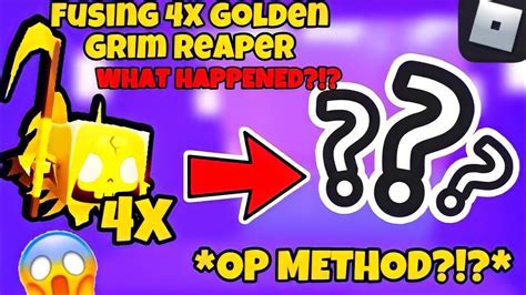 What Happens When You Fuse 4 Golden Grim Reaper YouTube