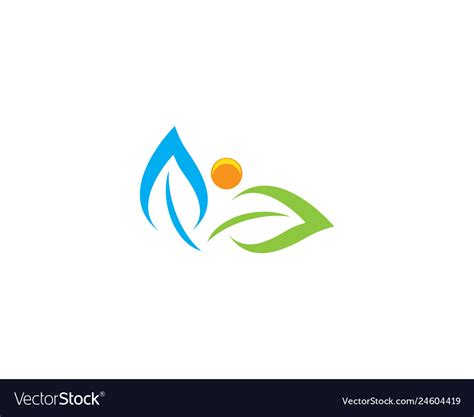 Ecology logo design Royalty Free Vector Image - VectorStock