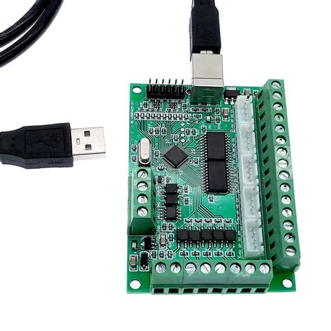 Pcs Driver Board Breakout Board Cnc Usb Mach Khz Axis Interface