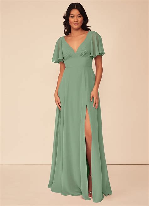 Matcha Azazie Kimber Bridesmaid Dresses Azazie