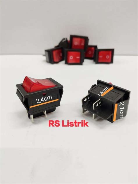 Jual Saklar Switch On Off Kotak Besar 4 Kaki 4 Pin Di Seller RS LISTRIK