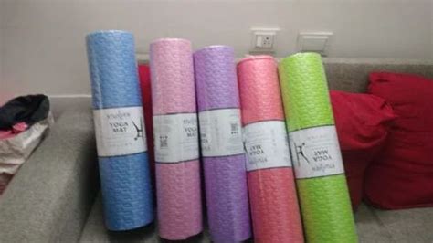 Rubber Yoga Mats, 6MM at Rs 300/piece in Secunderabad | ID: 2851292188397